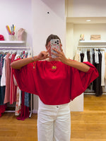 Lizzy blouse red