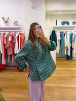 Oversized blazer green
