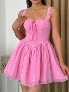 Pink corset dress pre-order