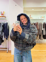 Bomber cosy navy