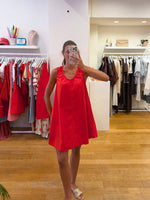 Lize dress red pre-order