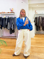 Blue Sporty bomber