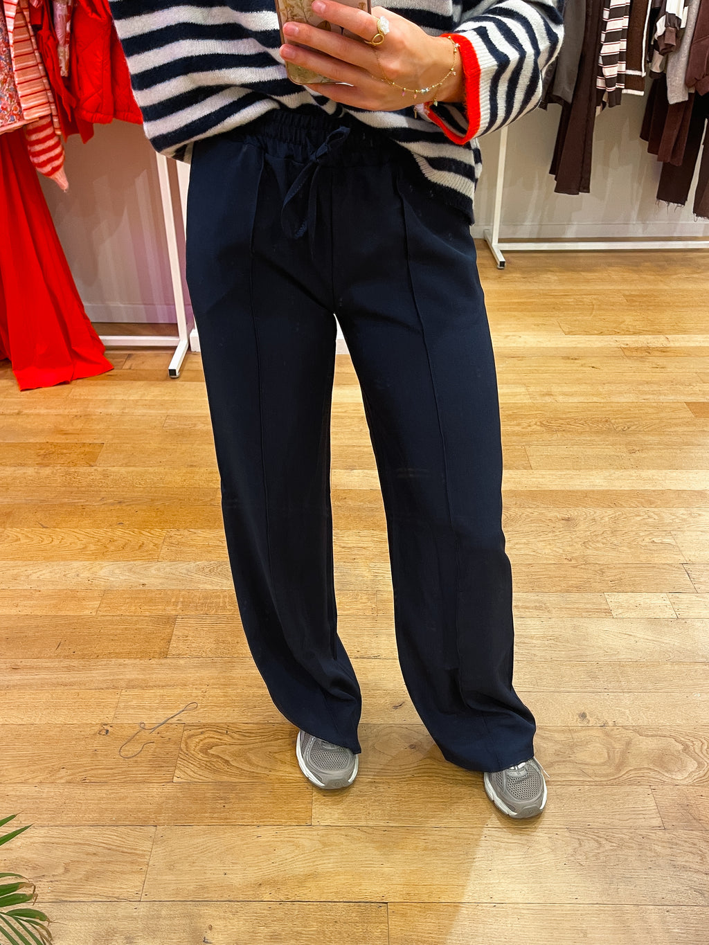 Navy classy pants