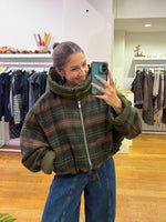 Bomber cosy kaki