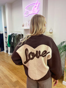 LOVE gilet brown