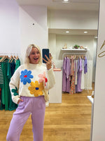 Sweater flowers