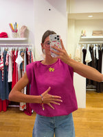 Nona top mauve