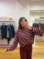 Lottie sweater burgundy