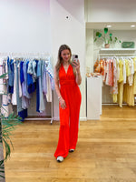Multi way jumpsuit orange