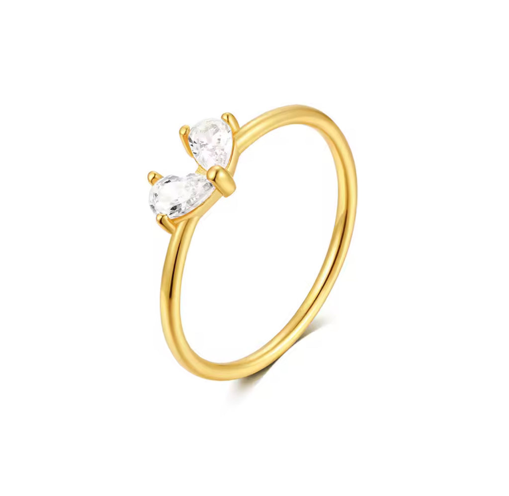 Heart ring maat 17
