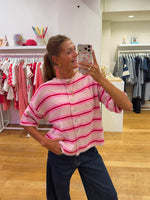 Stockholm short sleeve pink