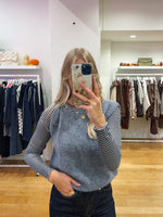 Sous-pull stripes navy