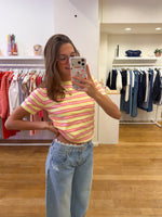 Gigi knitted top yellow