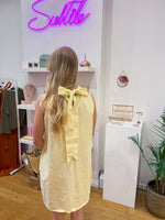 Cotton dress terra cotta