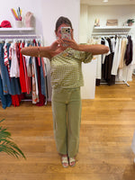 Kaki jeans double