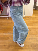 Bow balloon jeans