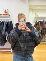 Bomber cosy navy