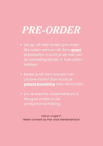 Iconic pink pre-order