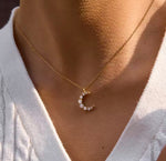 Moon necklace