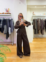 Jeans set brown
