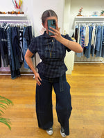 Checkered top