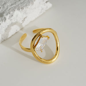 Round + stone
