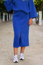 Corduroy set blue pre-order