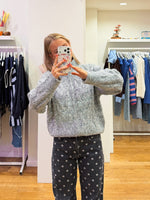 Grey zipper sweat
