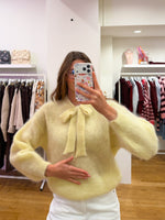 Wool sweater yellow