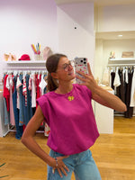 Nona top mauve