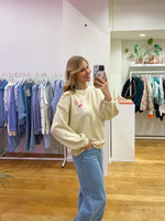 Pink gin sweater
