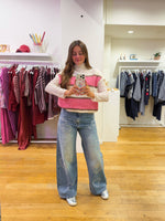 Heart glitter jeans
