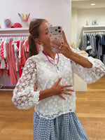 White Zoe blouse