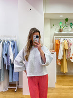 Grey simple sweater