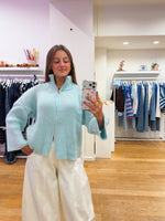 Aqua sweater