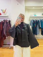 Brown butterfly jacket