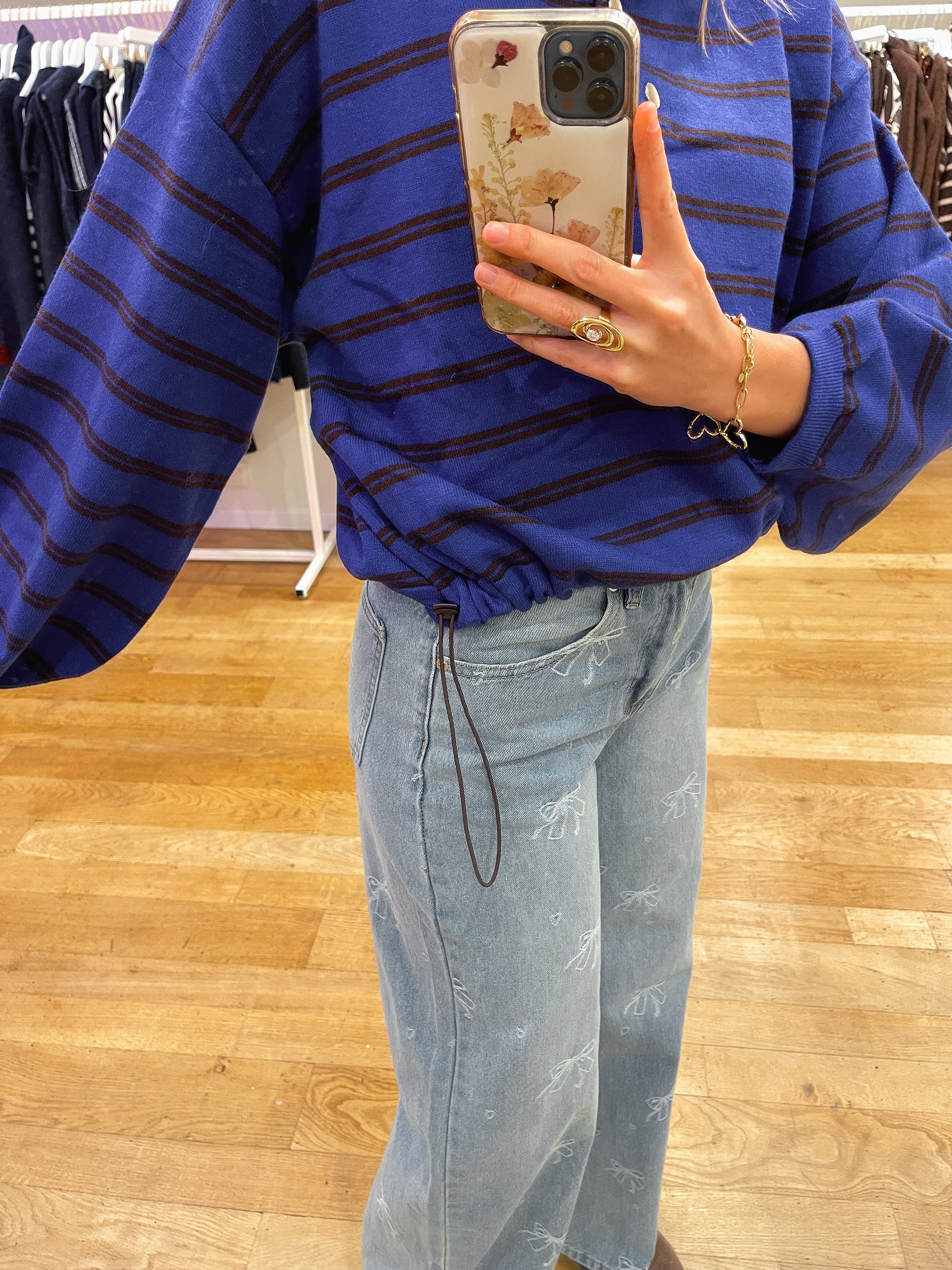 Marie sweater kobalt