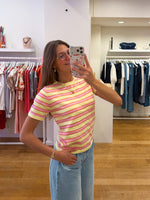 Gigi knitted top yellow