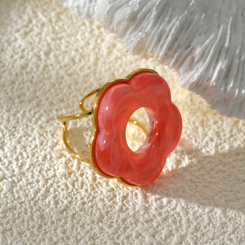 Flower color ring red