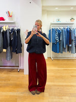 Navy blue gilet