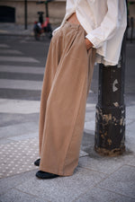 Beige ziggy pantalon
