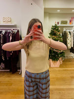 Lucce top glitter gold