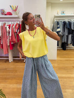 Fun top yellow