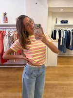 Gigi knitted top yellow