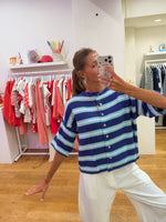 Stockholm short sleeve blue