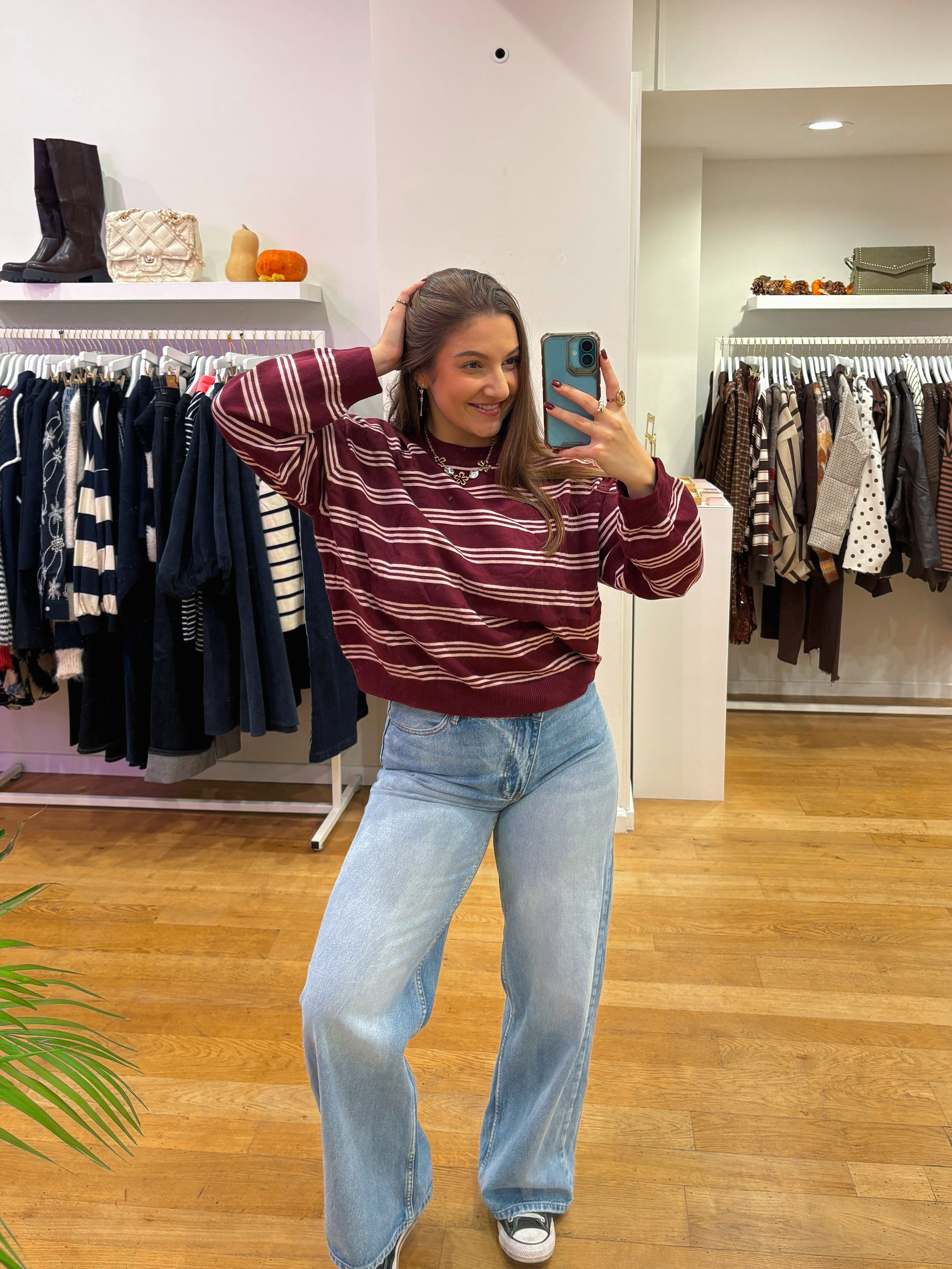 Bordeaux school sweat