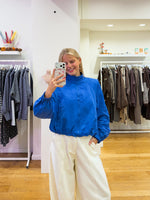 Blue Sporty bomber