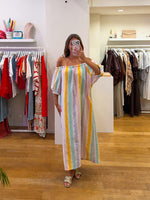 Rainbow pastel dress