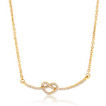Sparkling heart necklace