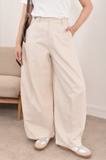Balloon pants crème